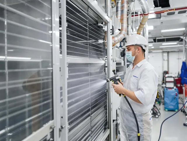Professional AC coil cleaning by Portsmouth Air Duct Cleaning in Portsmouth