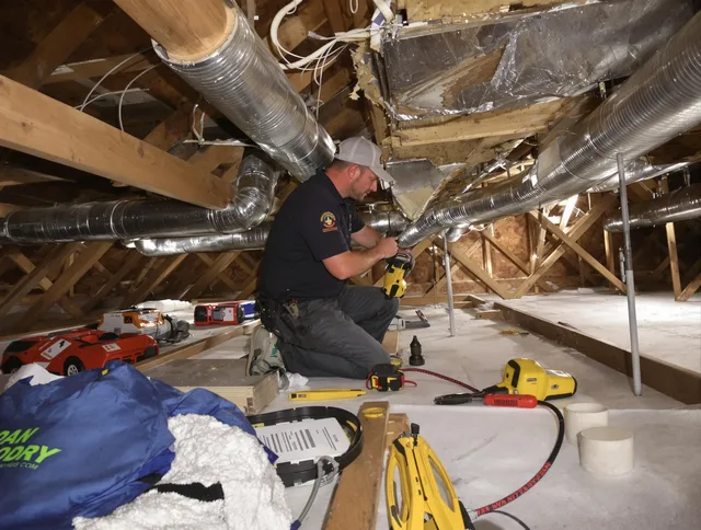 Professional air duct repair by Portsmouth Air Duct Cleaning in Portsmouth