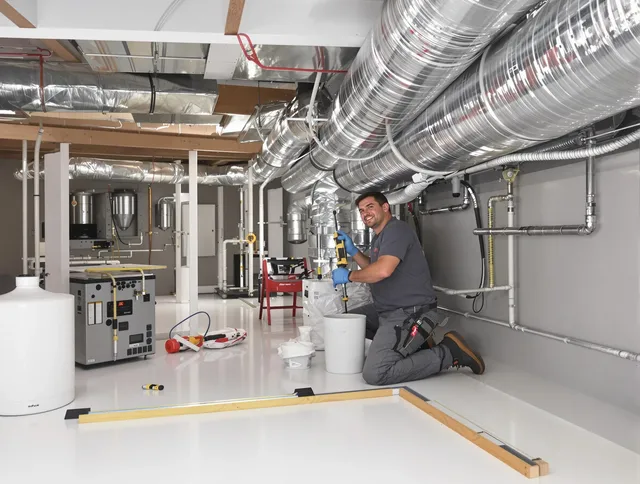 Professional duct sealing service by Portsmouth Air Duct Cleaning in Portsmouth