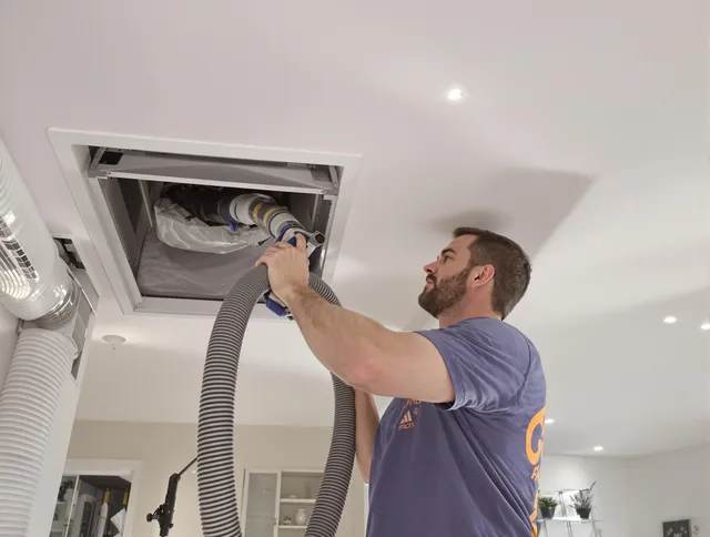 Precision indoor duct cleaning by Portsmouth Air Duct Cleaning in Portsmouth